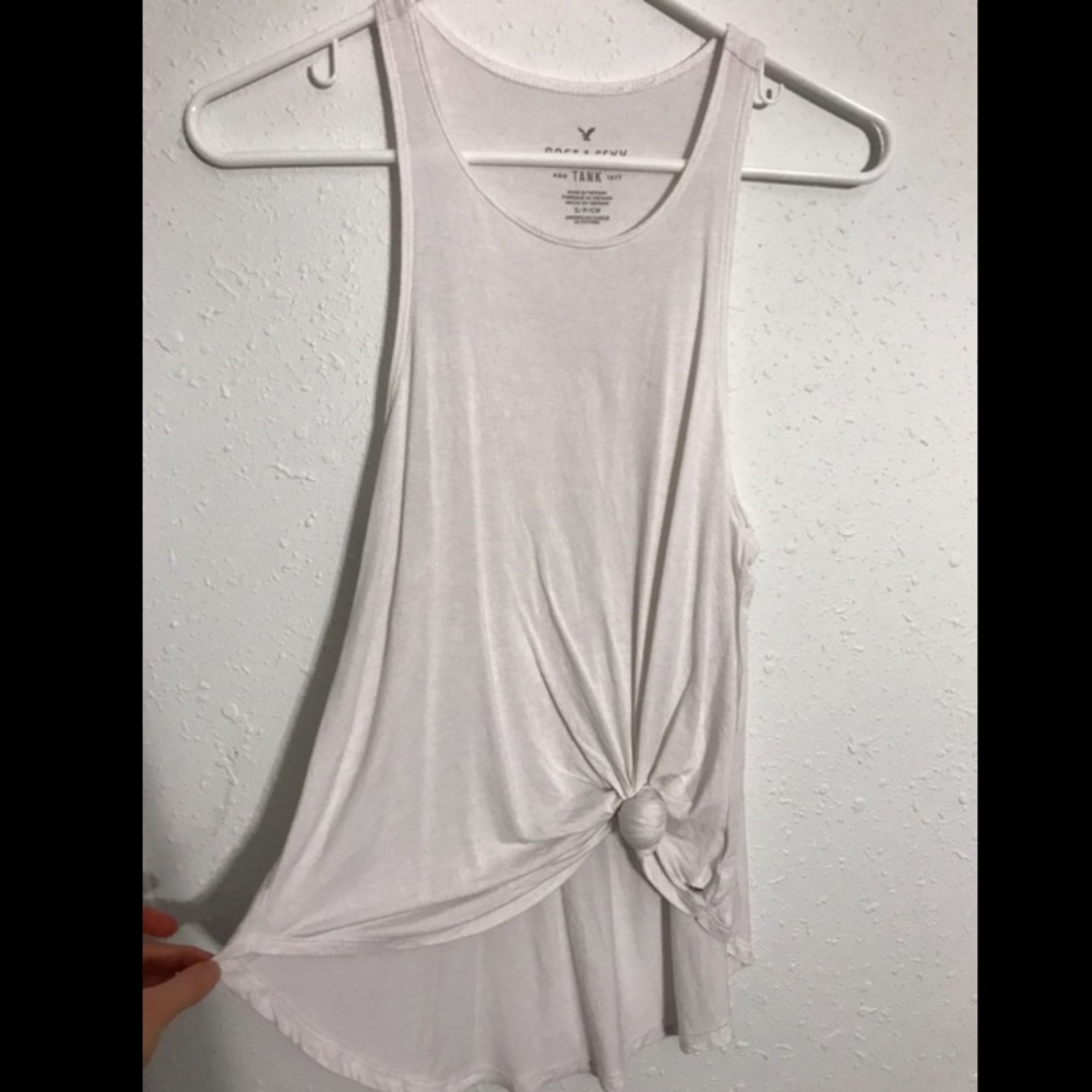 American Eagle Outfitters White Tank Top